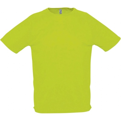 Soľs Sporty pánske tričko s krátkym rukávom neon green