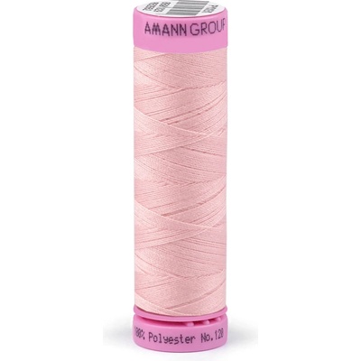 Polyesterové nitě návin 100 m Aspo Amann Varianta: 5096 Veiled Rose, Balení: 5 ks