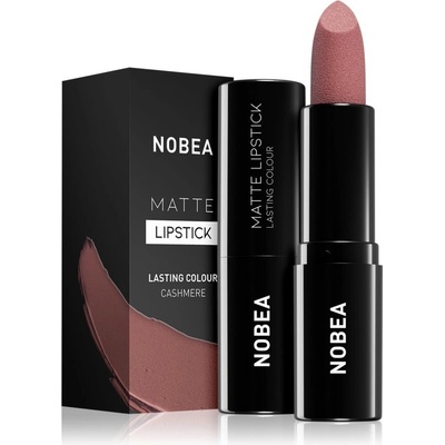 NOBEA Day-to-Day Matte Lipstick matná rtěnka Cashmere M19 3 g