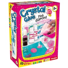 Tvorba diamantov Crystal Glue modré diamanty