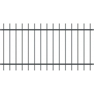 Kovové plotové pole PLP01 š. 2500 x v. 1200 mm
