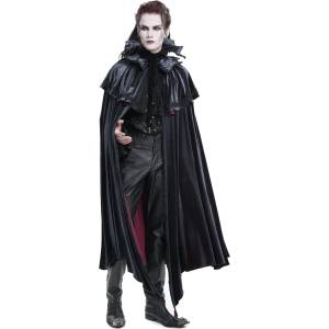 Devil fashion мъжка пелерина DEVIL FASHION - Blue Gothic Retro - CA050