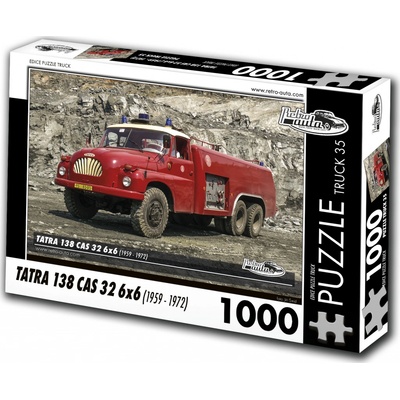 RETRO-AUTA TRUCK č.35 Tatra 138 CAS 32 6x6 1959 1972 1000 dílků