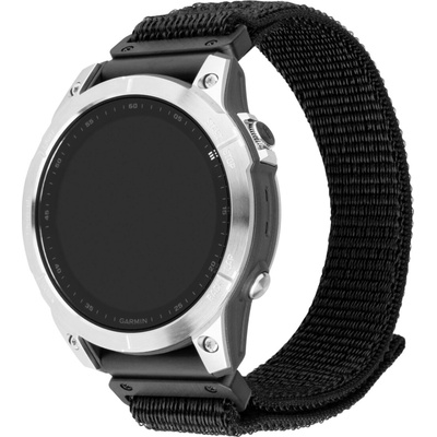 FIXED Nylon Sporty Strap na Garmin QuickFit 26mm FIXNST2-QF26MM-BK černý – Zboží Živě