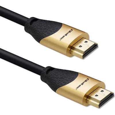 Qoltec 50356 HDMI v2.1 кабел Ултра висока скорост 8K | 60Hz | 28AWG | ЗЛАТО | 3м (50356)