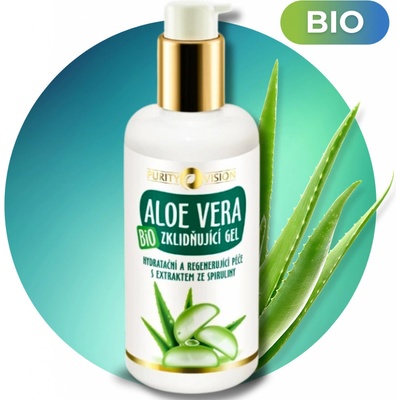 Purity Vision zklidňující aloe vera gel 200 ml – Zboží Dáma