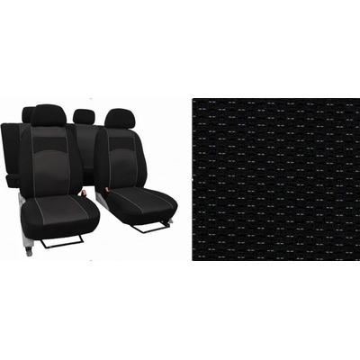 Autopotah Automega VOLKSWAGEN CRAFTER II, 1+2, 3 MÍSTA 2017, NOVÝ MODEL, VIP černé