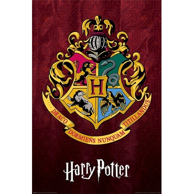 Plagát Harry Potter: Hogrwarts School Crest (61 x 91,5 cm)