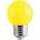 VIVALUX LED КРУШКА VIVALUX COLORS LED 1W E27 Yellow (VIV003541)
