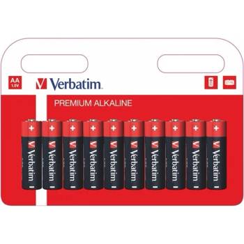 Verbatim Батерия алкална Verbatim, AA, LR6, 1.5V, 10 бр
