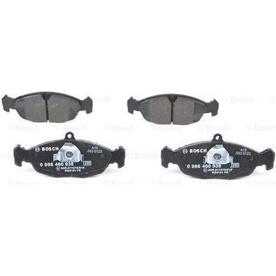 BOSCH Sada brzdových platničiek kotúčovej brzdy 0986460938