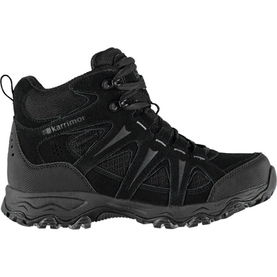 Karrimor Дамски боти Karrimor Mount Mid Ladies Waterproof Walking Boots - Black/Black