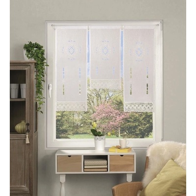 Home Wohnideen vitrážkové záclony 55715 ALEGRA 0105 biela 80x30 cm (v x s)