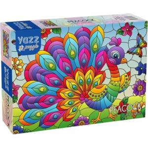 Yazz Пъзел Yazz Puzzle от 1000 части - Паун (3864)
