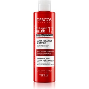 Vichy Dercos Collagen Filler 17 дълбоко регенериращ шампоан срещу късане на косата 200ml