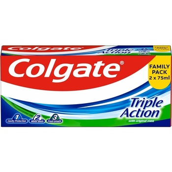 Colgate Triple Action 2 x 75 ml