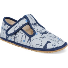 Beda Barefoot prezúvky Širší typ šedá lietadla