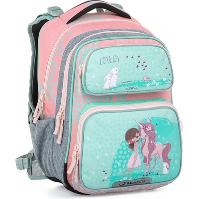 Bagmaster DOPI 23 B Jednorožec a králíčci růžová