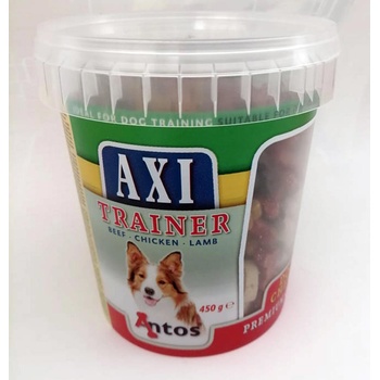 Antos Axi Mix - Кучешко лакомство мек снакс - телешко, пиле, агне, 450 гр