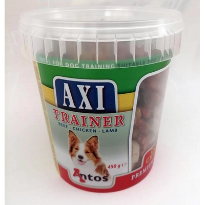 Antos Axi Mix - Кучешко лакомство мек снакс - телешко, пиле, агне, 450 гр