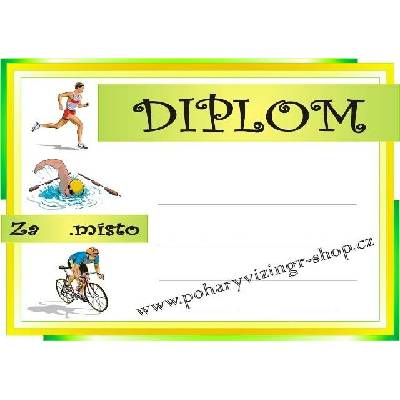Vizingr Triatlon diplom A4 č.2
