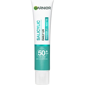 Garnier Pure Active BHA + Niacinamide Daily UV Anti-Imperfection Fluid SPF50+ pleťový fluid proti nedokonalostem 40 ml unisex
