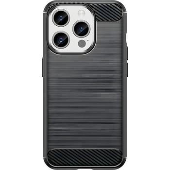 Apple Carbon Shield TPU калъф за Apple iPhone 15 Pro - Черен KP27709