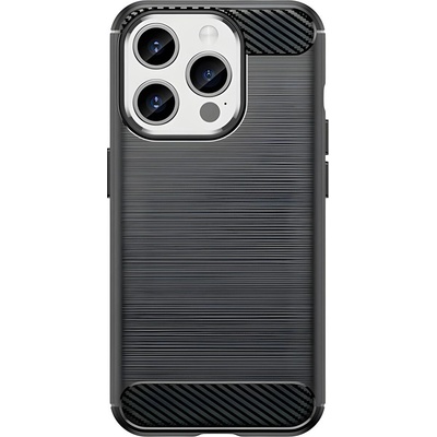 Apple Carbon Shield TPU калъф за Apple iPhone 15 Pro - Черен KP27709