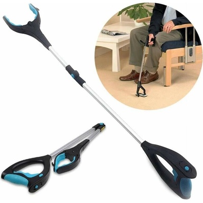 HANGZHOU A LINK STAR TECHNOLOGY CO. LIMITTED Uchopovacie kliešte pre seniorov s LED svetlom a magnetom 82 cm