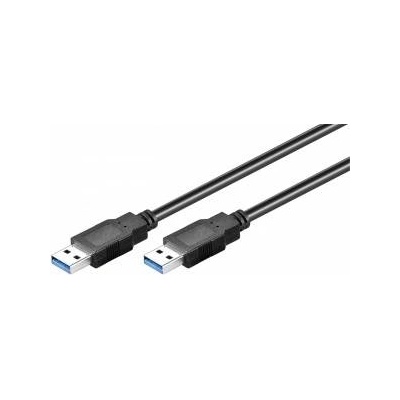 MicroConnect USB 3.2 Gen 1 A-A 5m M-M, Black USB3.0, M/M, 5m, 5 m, USB A, USB A, 3.2 Gen 1 (3.1 Gen 1), Male/Male, Black
