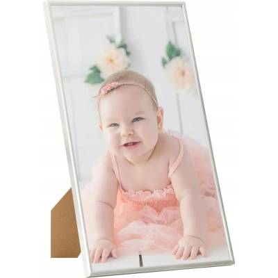 zahrada-XL Fotorámečky koláž 5 ks na stůl stříbrné 13x18 cm MDF