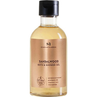 Stara Mydlarnia Sandalwood výživný kúpeľový a sprchový gél 250 ml