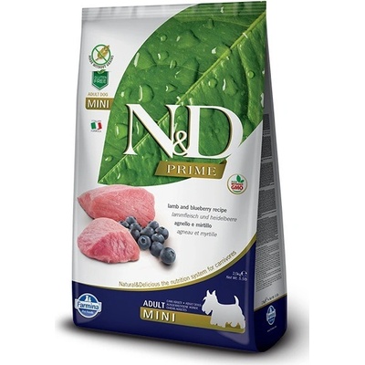 N&D GF Adult Mini lamb blueberry 0,8 kg