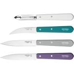Opinel Комплект ножове ESSENTIELS ART DÉCO, комплект от 4 бр. , многоцветна, габърово дърво, Opinel (OPIA0045653)