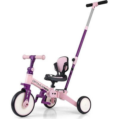 Milly Mally 5v1 Optimus Max s vodiacou tyčou pink