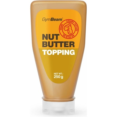 GymBeam Topping z arašidového masla 250 g