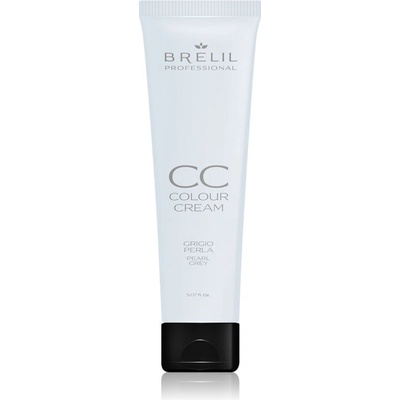 Brelil Professional CC Colour Cream farbiaci krém pre všetky typy vlasov Pearl Grey 150 ml
