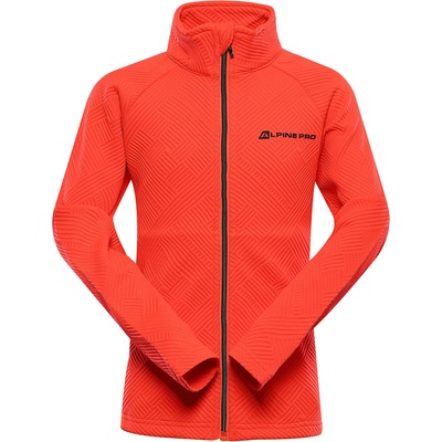 Alpine Pro Детски спортен суитшърт ALPINE PRO DOZERO 2 неоново червено ALPINE PRO | Cherven Oranzhev | Момчешки | 116/122