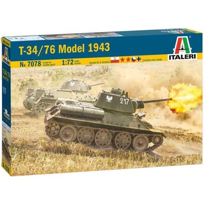 Italeri T-34/76 Mod. 1943 1:72