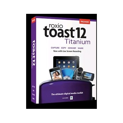 Roxio Toast 12 PRO Mac vypalovací program OS X EDSL – Zboží Mobilmania