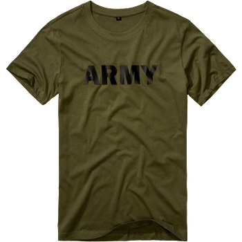 Brandit Тениска Army, маслина (9594-15001)