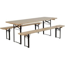 Manutan Pivná súprava Brooklyn, 74 x 80 x 220 cm