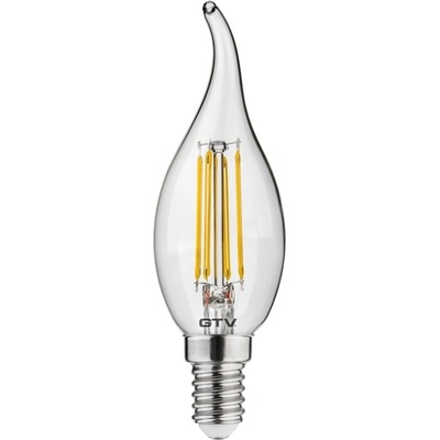 GTV LED žiarovka E14 4W LD-C35FL4-40L plamienková 4000K