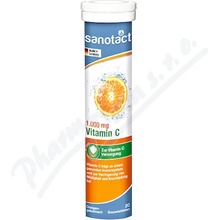 Sanotact Vitamin C 1000 mg tablet eff.20 Pomeranč