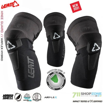 Leatt Airflex Hybrid Pro knee čierna
