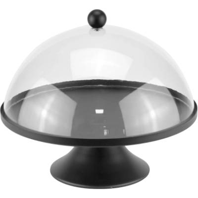 Horecano HORECANO-HELLA BLACK-Стойка за блок маса с капак Ø20xh18cm (HC-931496) (29C913-3) (242999-3) (01931496)