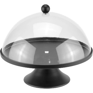 Horecano HORECANO-HELLA BLACK-Стойка за блок маса с капак Ø20xh18cm (HC-931496) (29C913-3) (242999-3) (01931496)