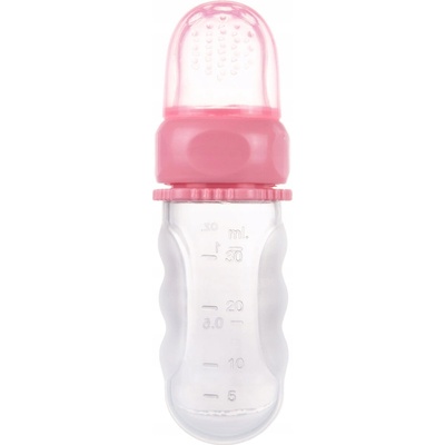 Canpol babies Kousátko na krmení plast silikon růžová