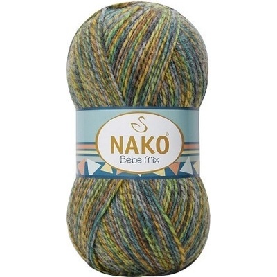 Nako Pletací příze Nako Bebe Mix 86835