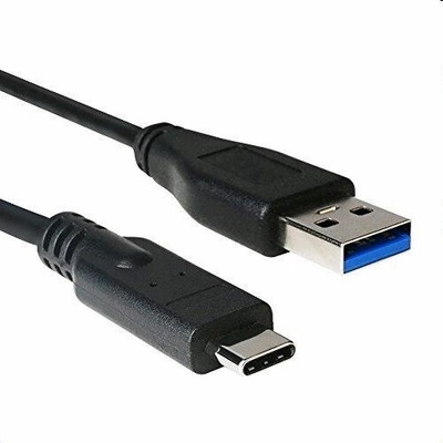C-Tech CB-USB3C-20B USB USB 3.0 AM na Type-C kabel (AM/CM), 2m, černý
